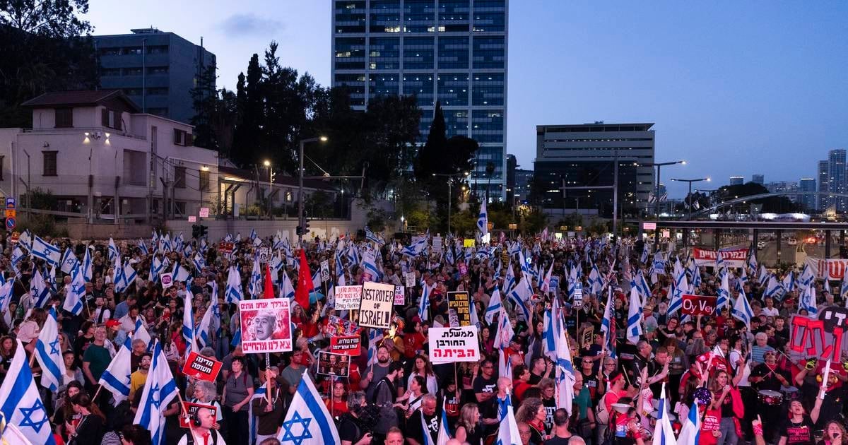 Thousands of Israelis protest to demand hostage return