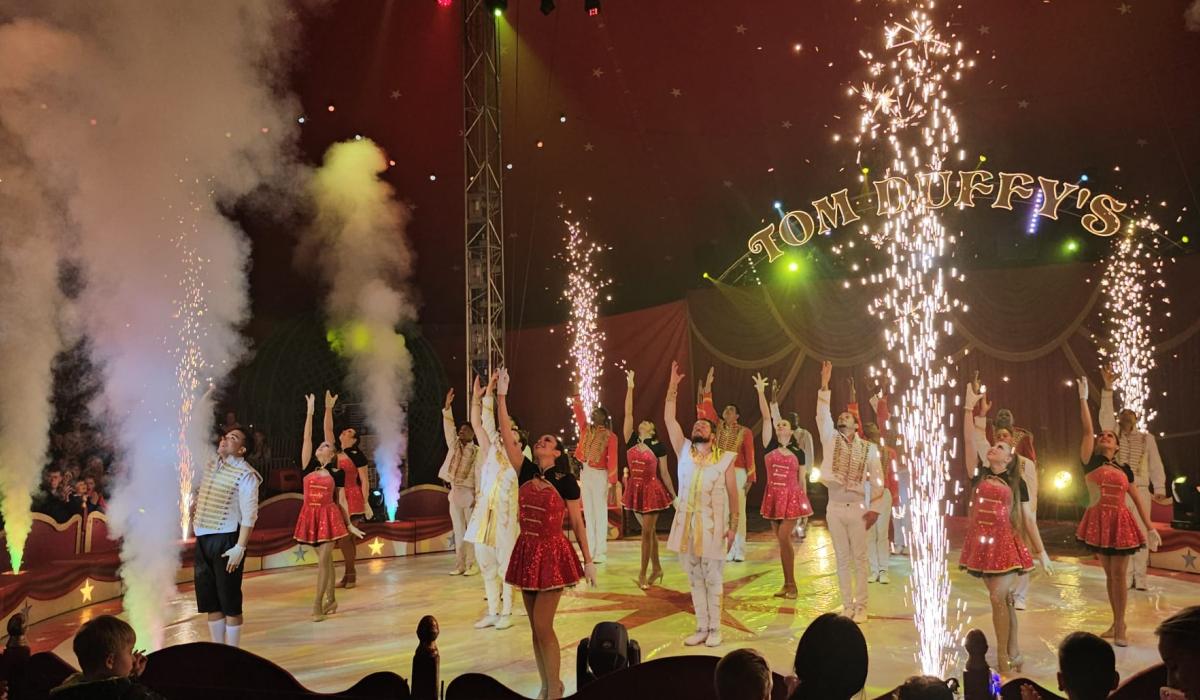 In pictures: Tom Duffy's Circus lights up Letterkenny 
