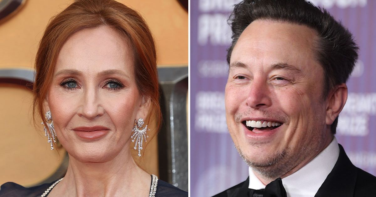 Elon Musk tells JK Rowling 'post interesting content' rather than constant opinions on trans issues