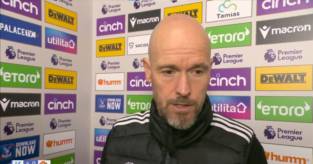 Erik ten Hag gives one-word response to Man Utd sack fears in message to Sir Jim Ratcliffe