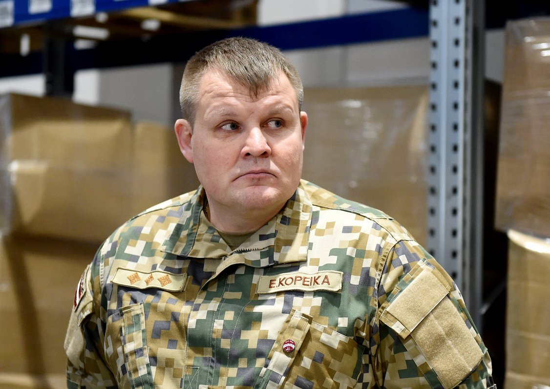 Head of Latvian defense logistics center suspended