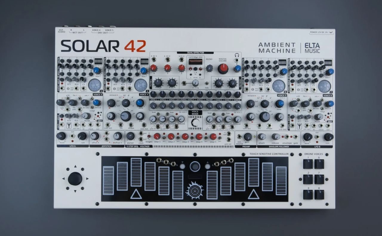 Solar 42 cinematic ambient drone synthesizer