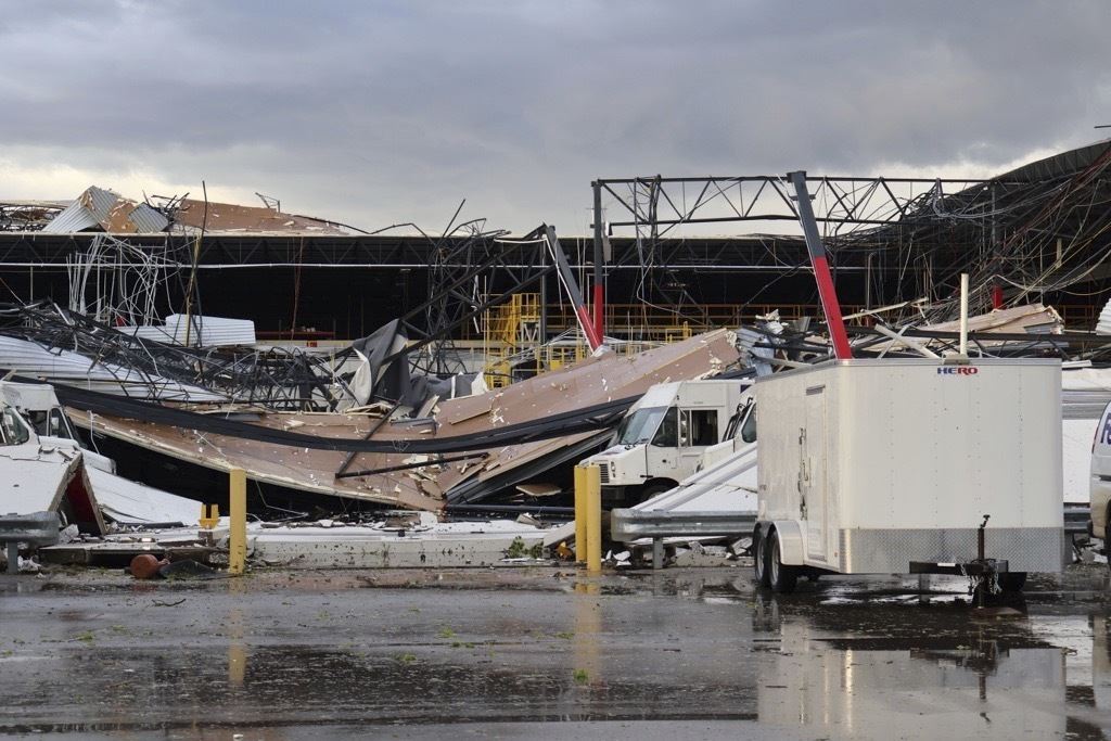 50 People Trapped Inside FedEx Facility After Michigan Tornadoes