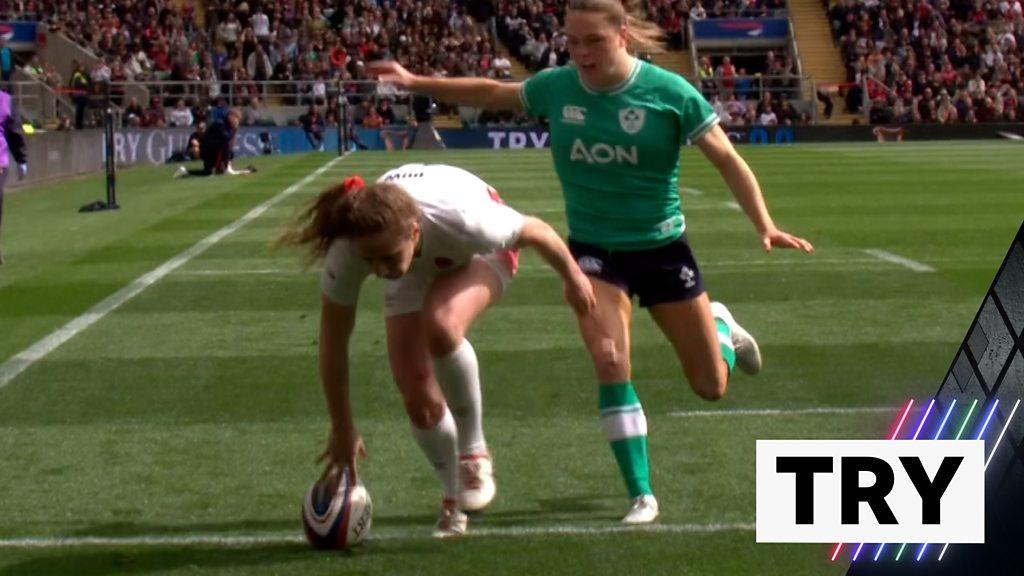 What a try! Dow finishes off sweeping England move
