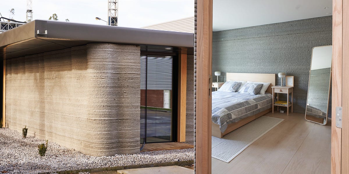 See what it's like living in Portugal's first 3D printed, 2-bedroom concrete home