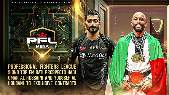 Two UAE Prospects Signed to Compete for PFL MENA