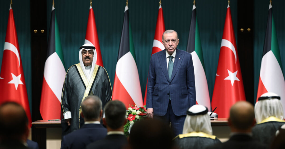 Turkey and Kuwait sign six deals as Erdogan hosts country's Emir