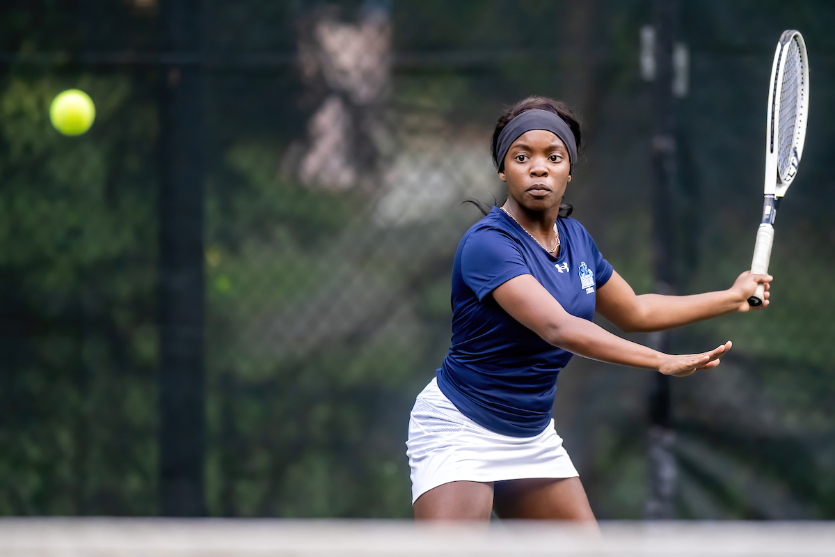 Baruch College tennis standout Brianna Augustin prepares for championships