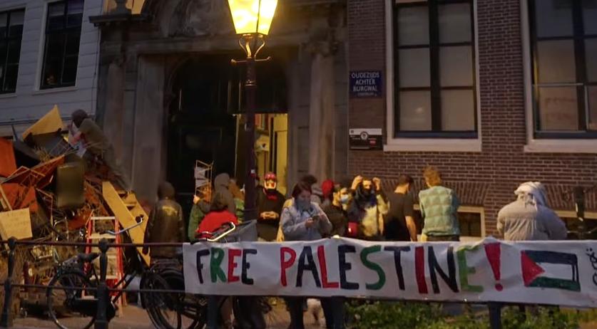 32 Gaza-support protesters arrested in Amsterdam; No clash with police in Utrecht