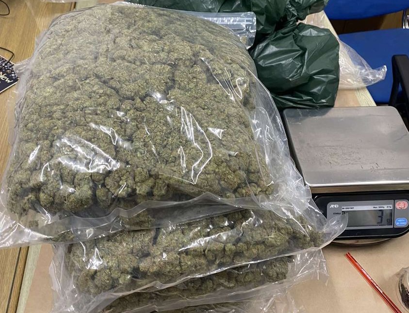 Two people arrested for cannabis possession