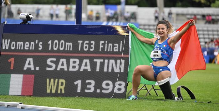Sabatini, Mazzone Italy flag bearers at Paralympics 2024