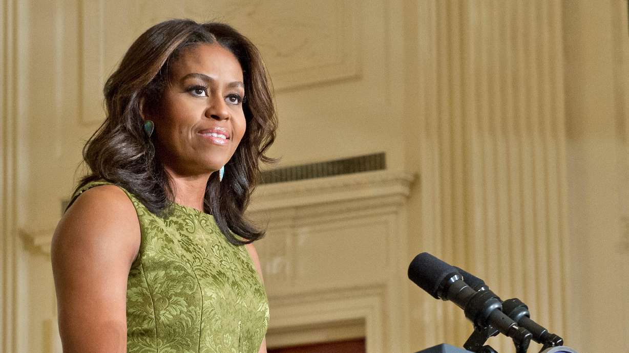 Michelle Obama pays visit to Salt Lake bookshop on 'secret mission'