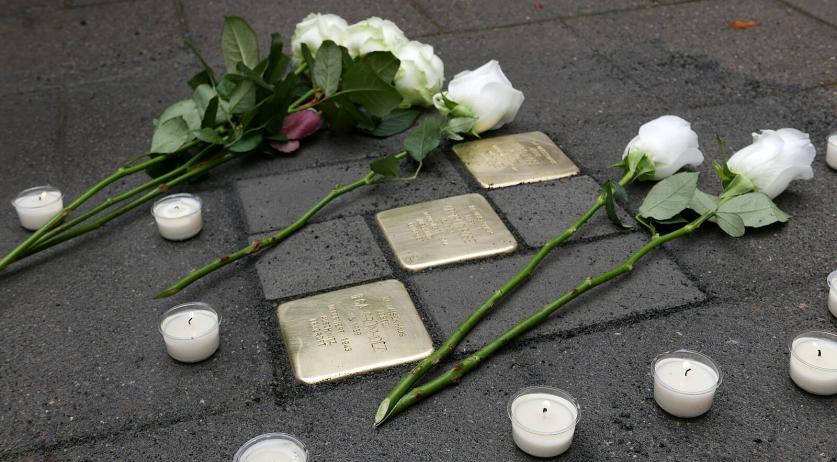 Three "stumbling stone" memorials for Holocaust victims stolen in Dordrecht