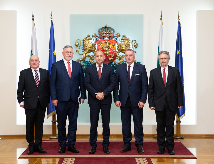 President Radev Meets with Visegrad Group Countries' Ambassadors to Bulgaria
