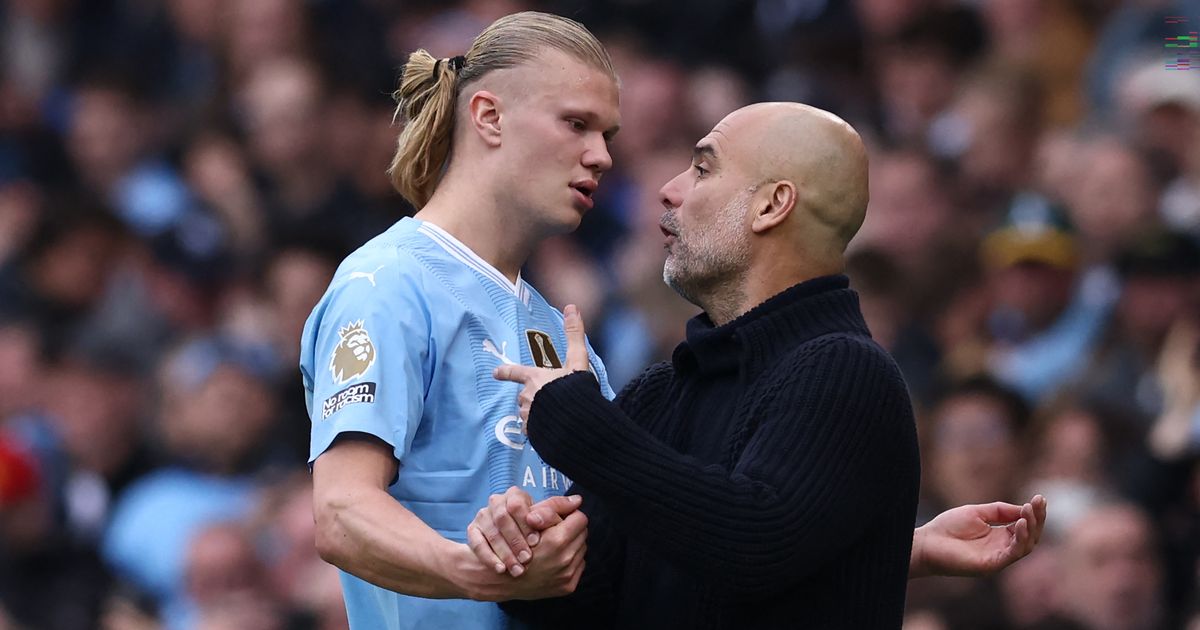 Erling Haaland reveals truth about his 'anger' at Pep Guardiola over Man City substitution
