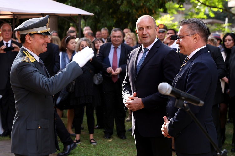 President Radev Attends Reception at Bulgarian Embassy in Rome
