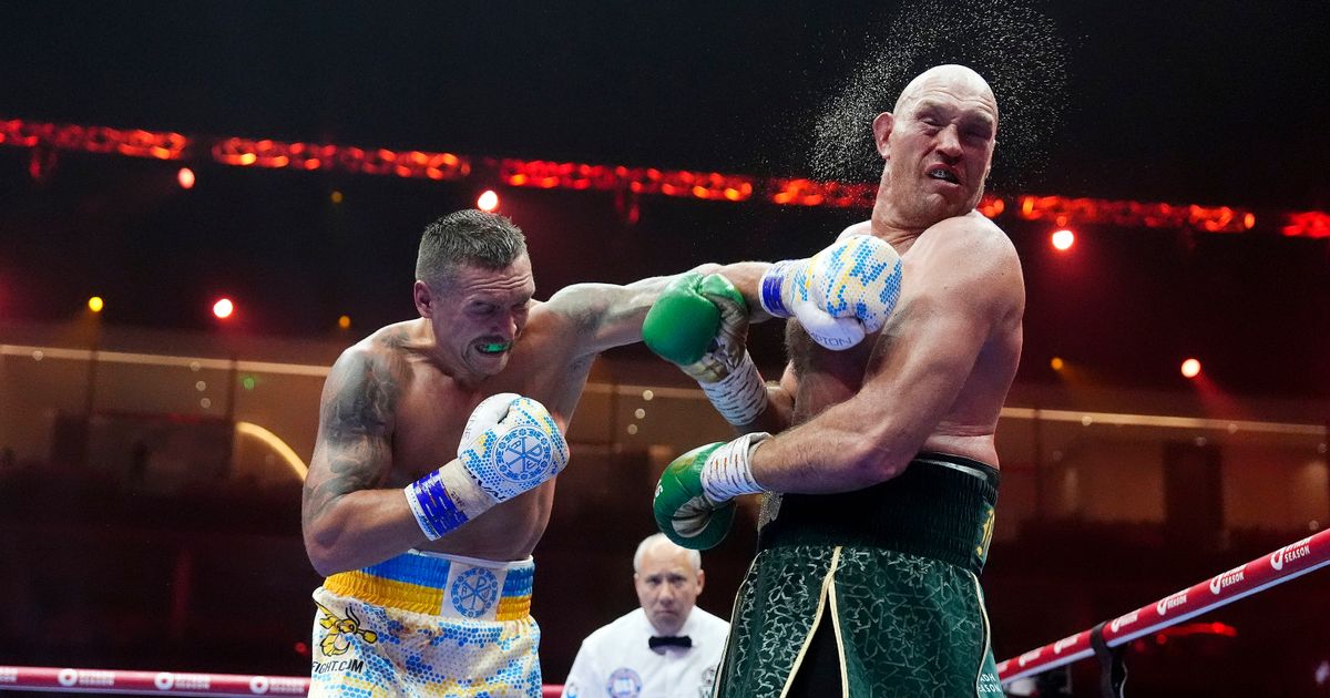 Tyson Fury suspended from boxing after losing to Oleksandr Usyk