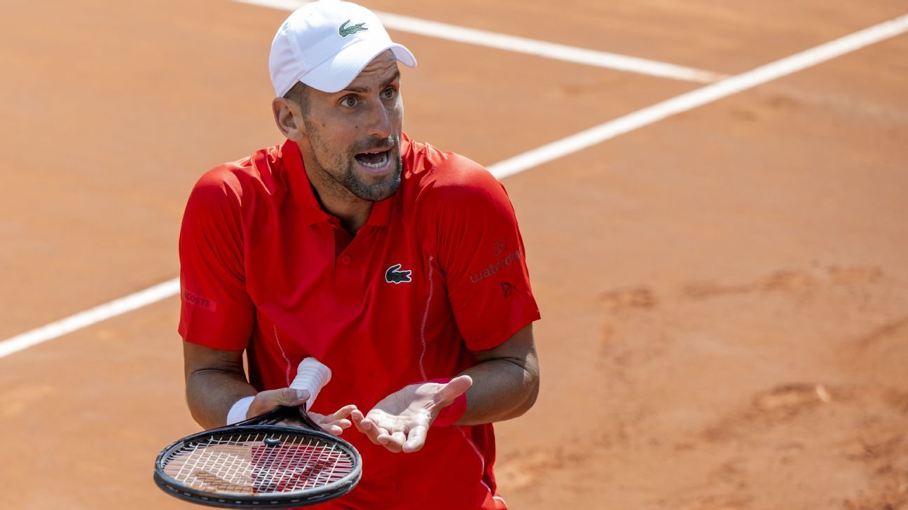 Tomas Machac upsets Novak Djokovic in Geneva Open semifinals