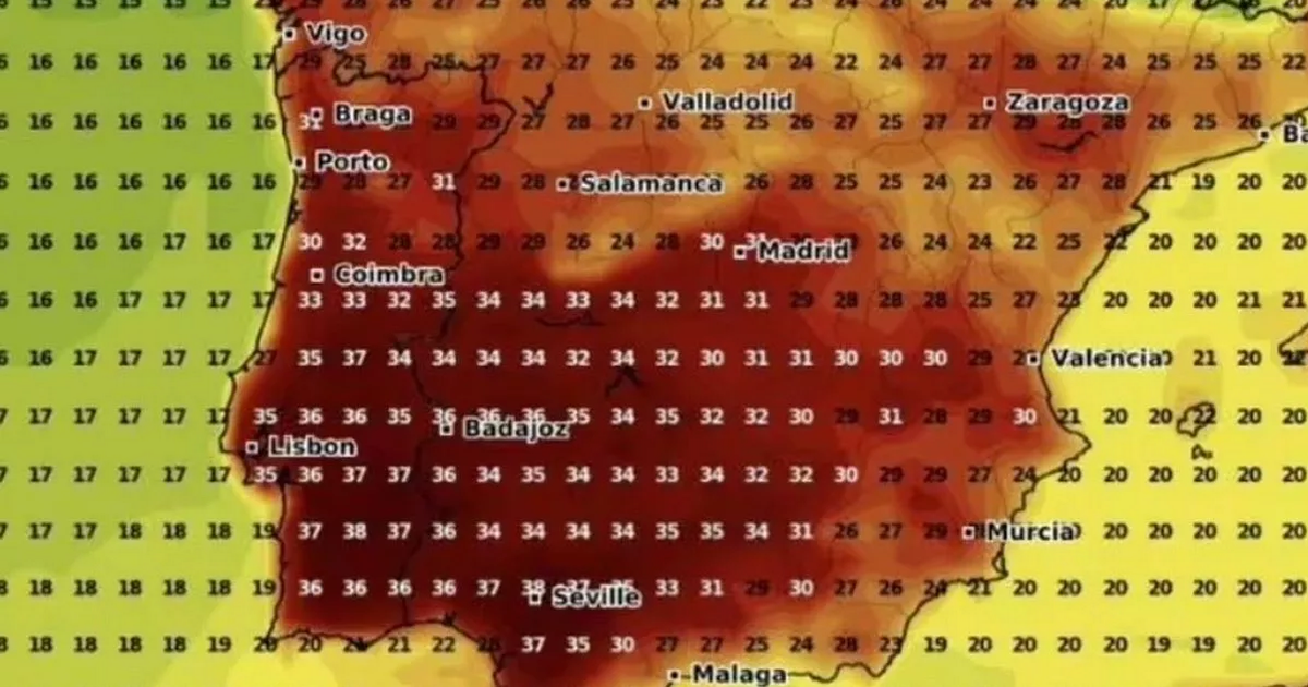 Heatwave alert for Brits heading to Spain and Portugal with temperatures soaring to 40C