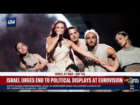 Israel urges end to political displays at Eurovision