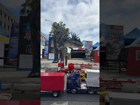 RC Truck a dinosaurus na ABC Festival