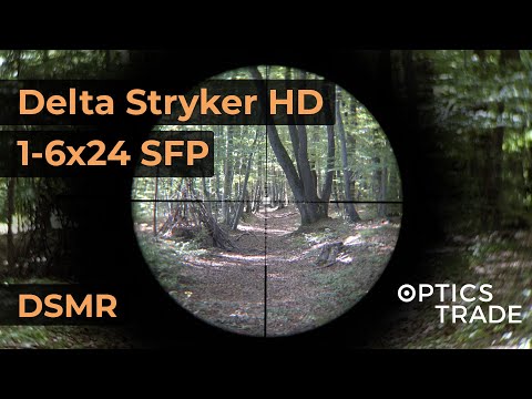 Delta Stryker HD 1-6x24 SFP Reticle DSMR | Optics Trade Reticle Subtensions