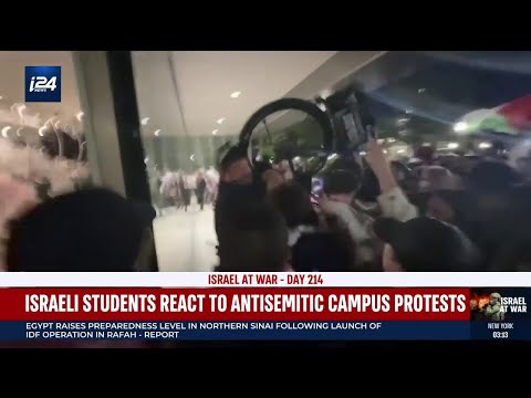 Israeli students react to Antisemitic campus protests