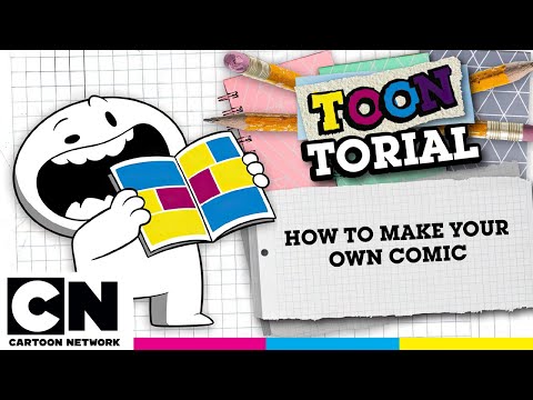 How to Make Your Own Comic | Toontorial | @cartoonnetworkuk