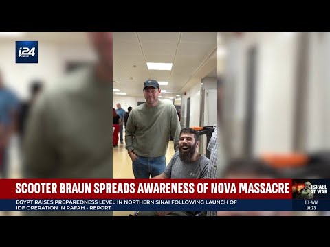 EXCLUSIVE: Music mogul Scooter Braun condemns industry silence following Nova festival massacre