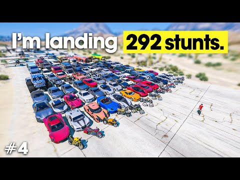 1 Stunt With Every Vehicle In GTA 5 #4