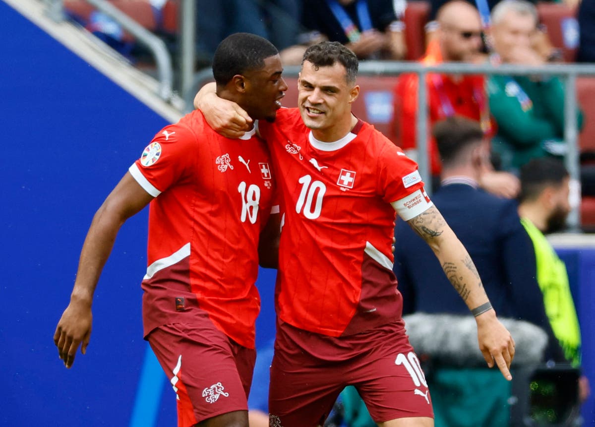 Hungary 1-3 Switzerland: Granit Xhaka pulls the strings in crucial Euro 2024 win