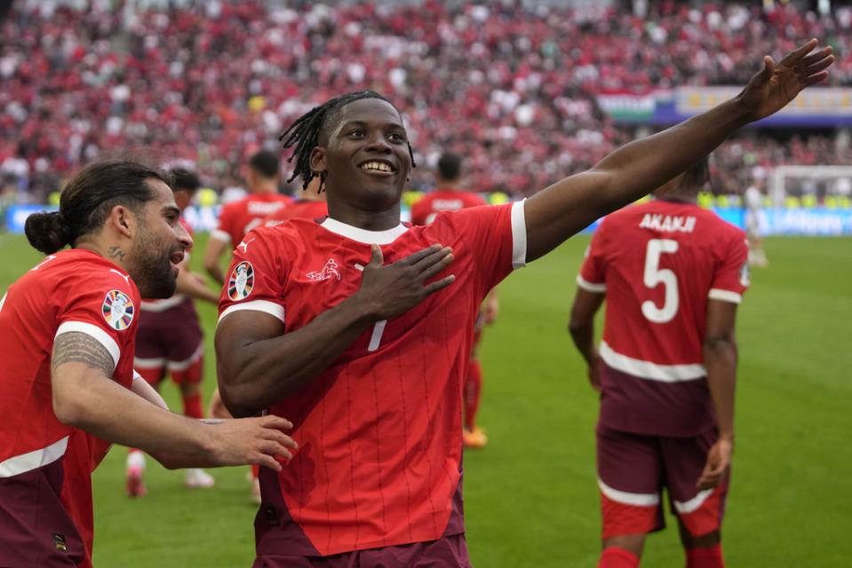 Embolo scores on comeback as Switzerland hold on to beat Hungary 3-1 at Euro 2024