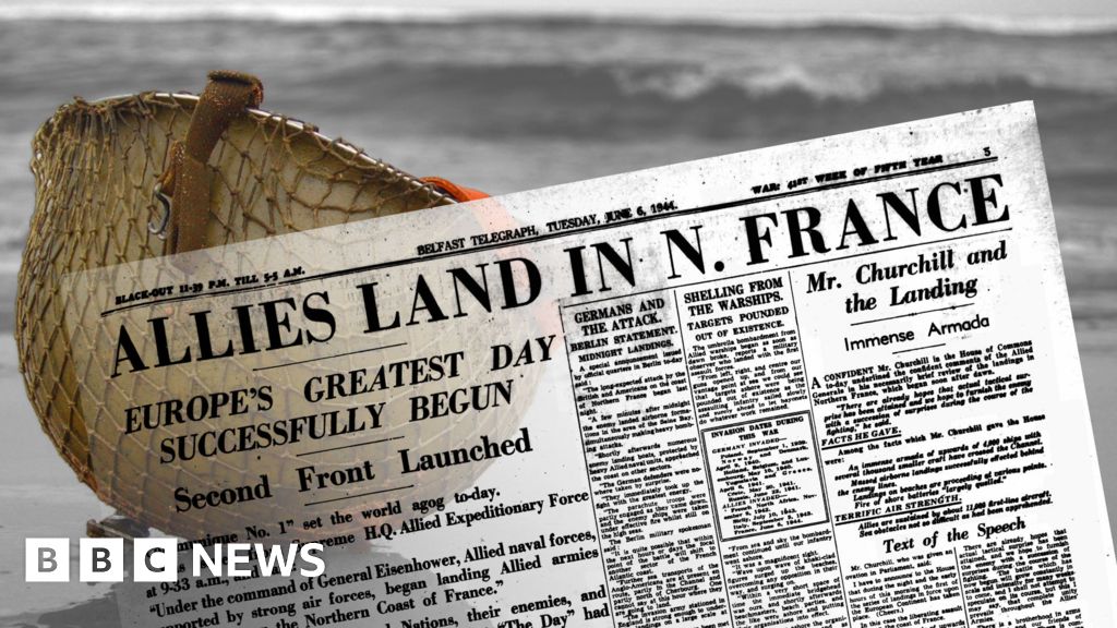 What did the papers say about D-Day?
