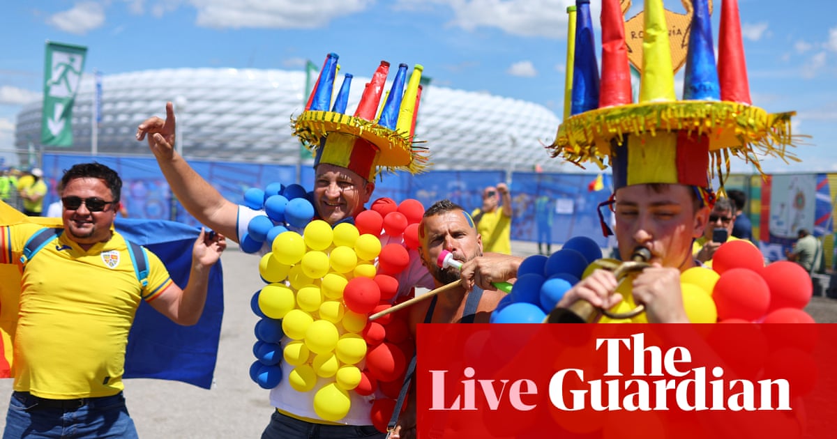 Romania v Ukraine: Euro 2024 - live