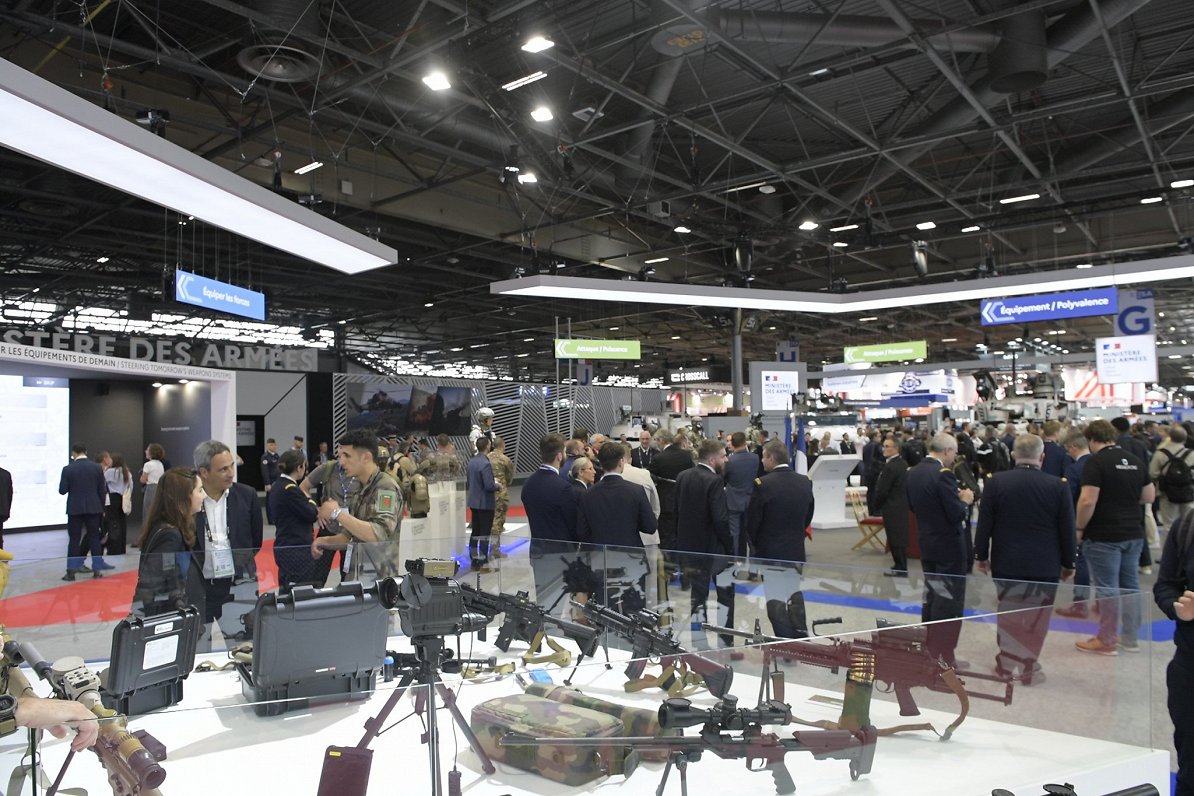 Latvia participating at major defense trade show in France