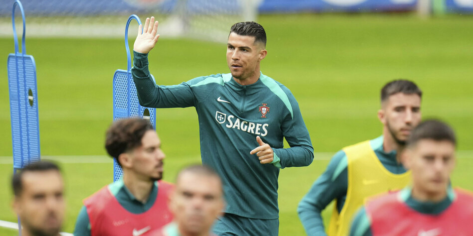 Cristiano Ronaldo bei Portugal-Spiel: Der Gesetzte