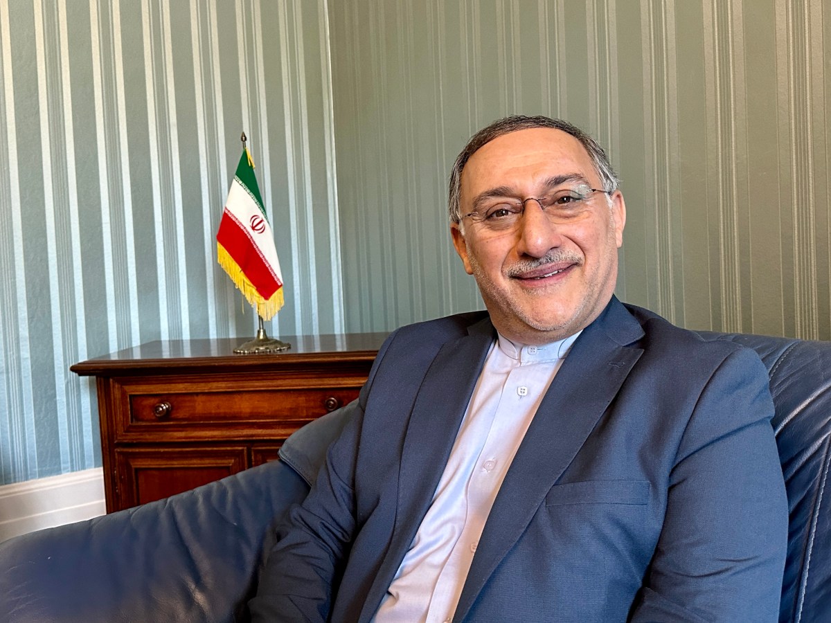 Iranian Ambassador satisfied with Swiss mediation but unhappy with sanctions