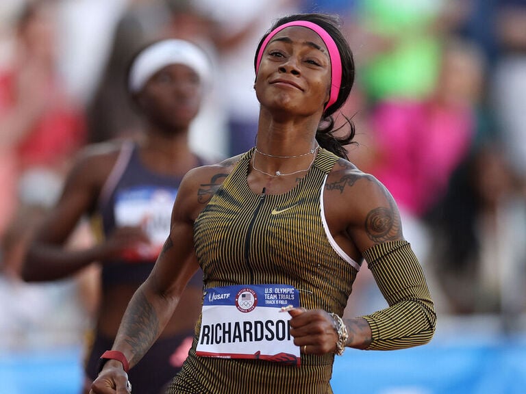 Sha'Carri Richardson wins 100m at Olympic Trials, qualifies for Paris