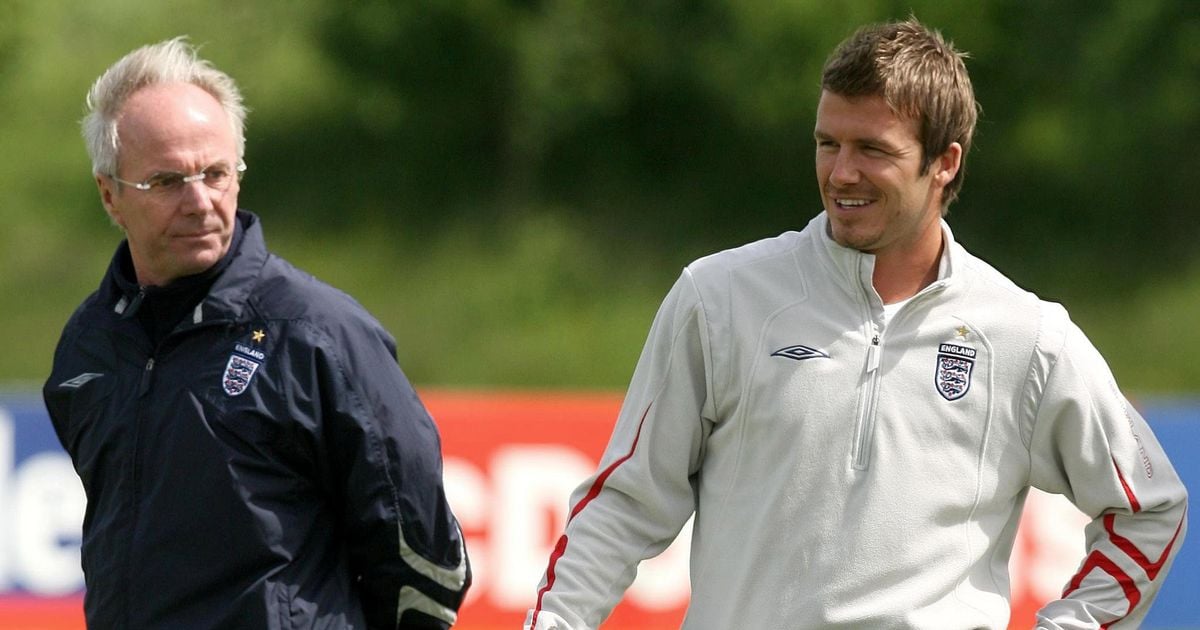 Man United legend David Beckham's sweet gesture for Sven-Goran Eriksson after cancer diagnosis