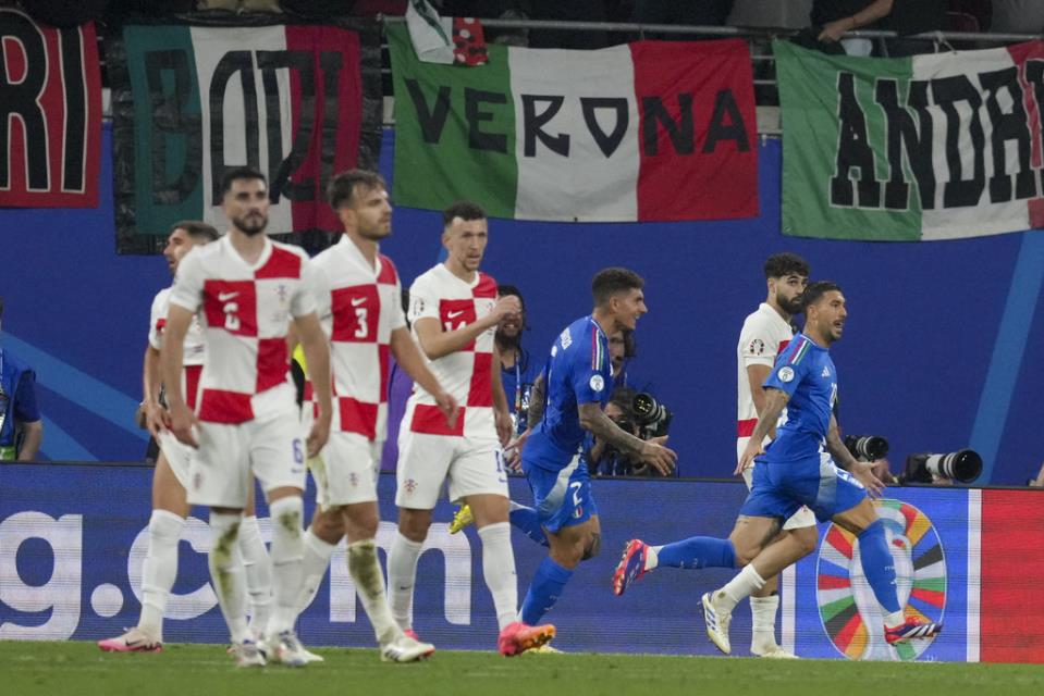Italy advance at Euro 2024 after Zaccagni equalizer in injury time against Croatia