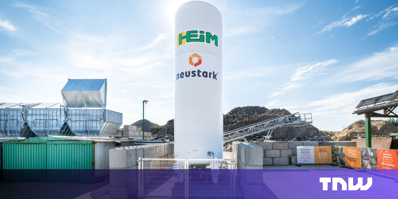 Neustark secures $69M to lock carbon in concrete for 100,000 years
