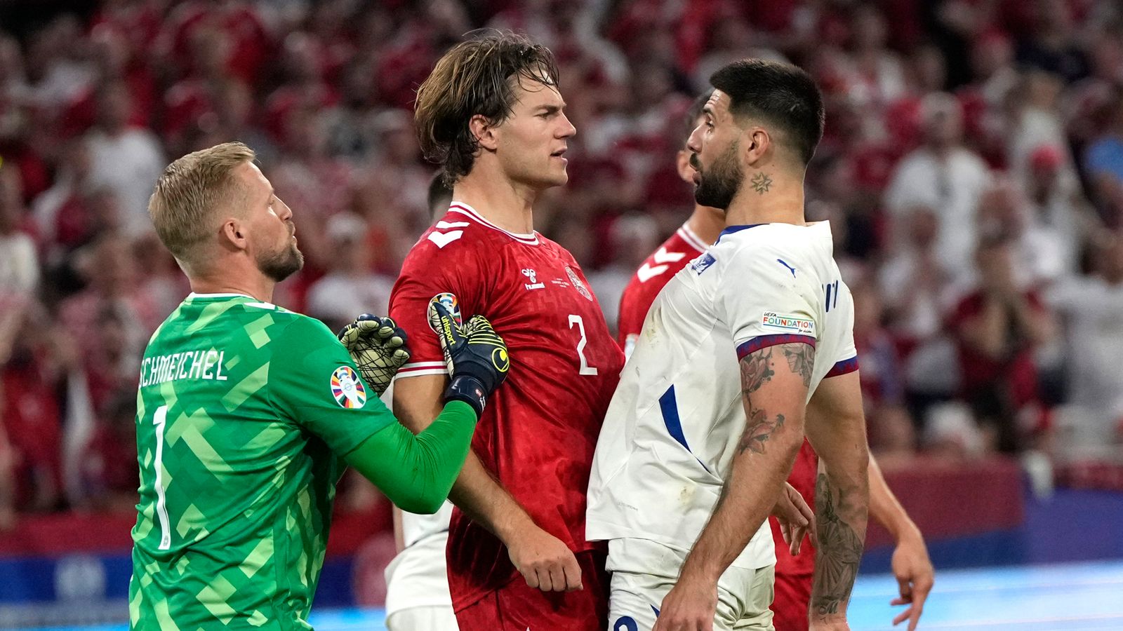 Denmark secure runners-up spot and knock Serbia out with draw