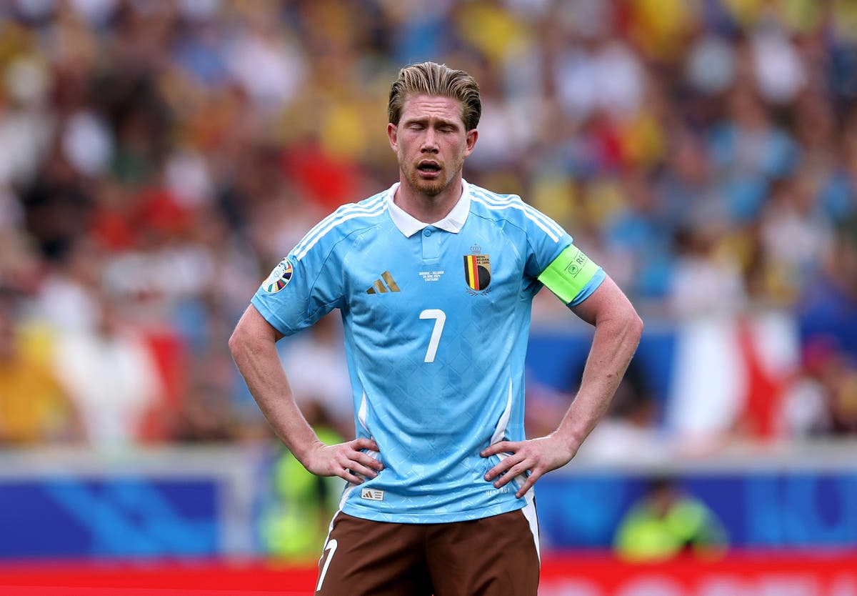 Kevin De Bruyne responds to strong Belgium fan boos as lacklustre Euro 2024 continues