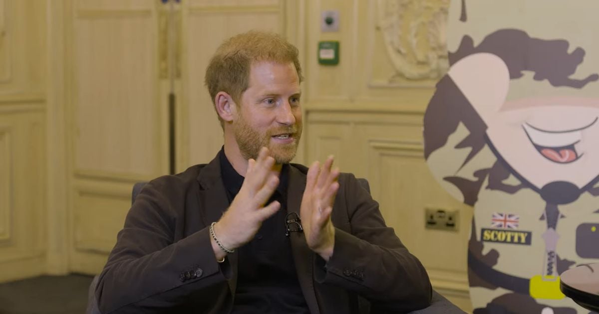Prince Harry shows raw emotion as he makes upsetting confession about Princess Diana
