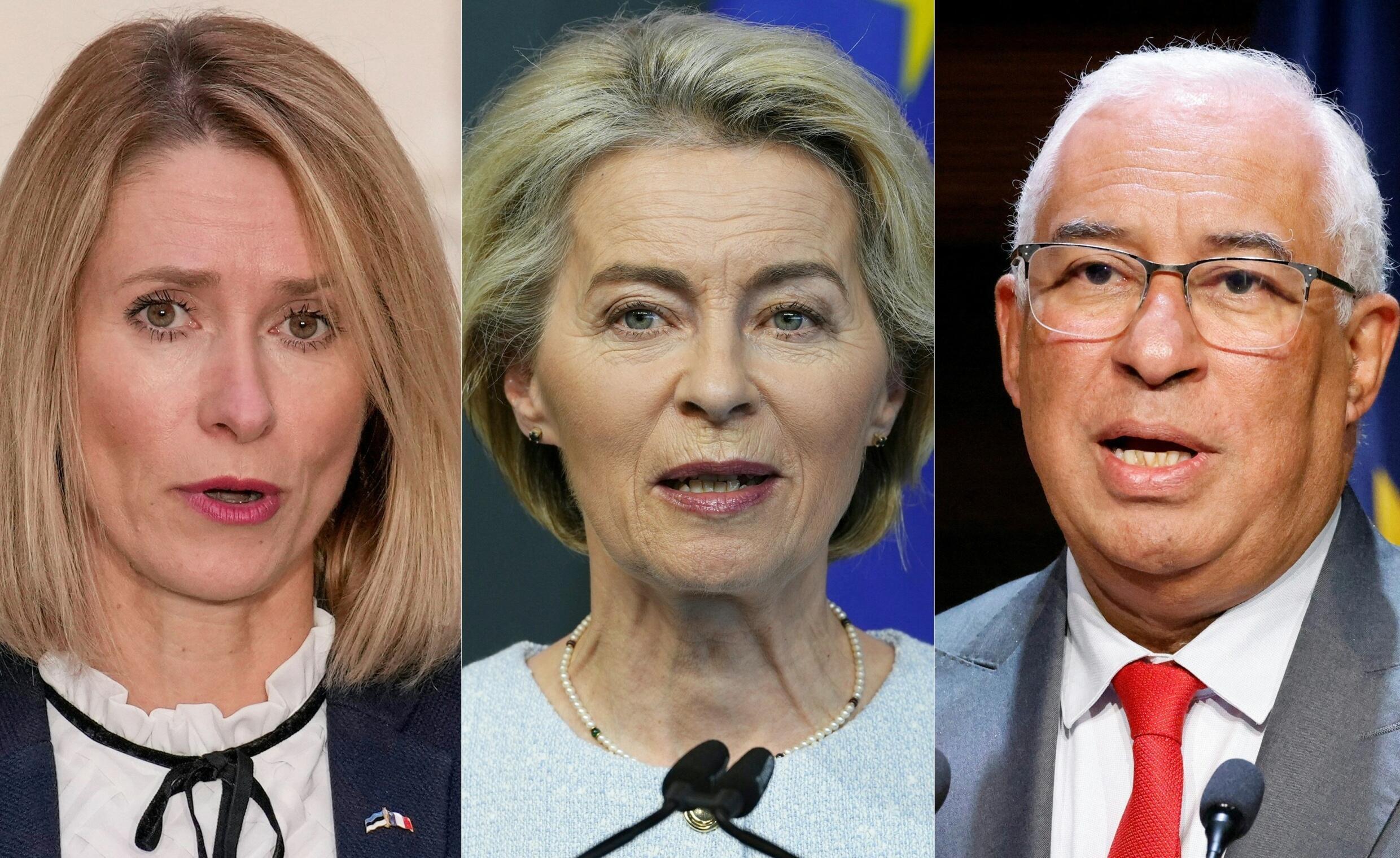 Von der Leyen, Costa and Kallas endorsed for the EU's top jobs