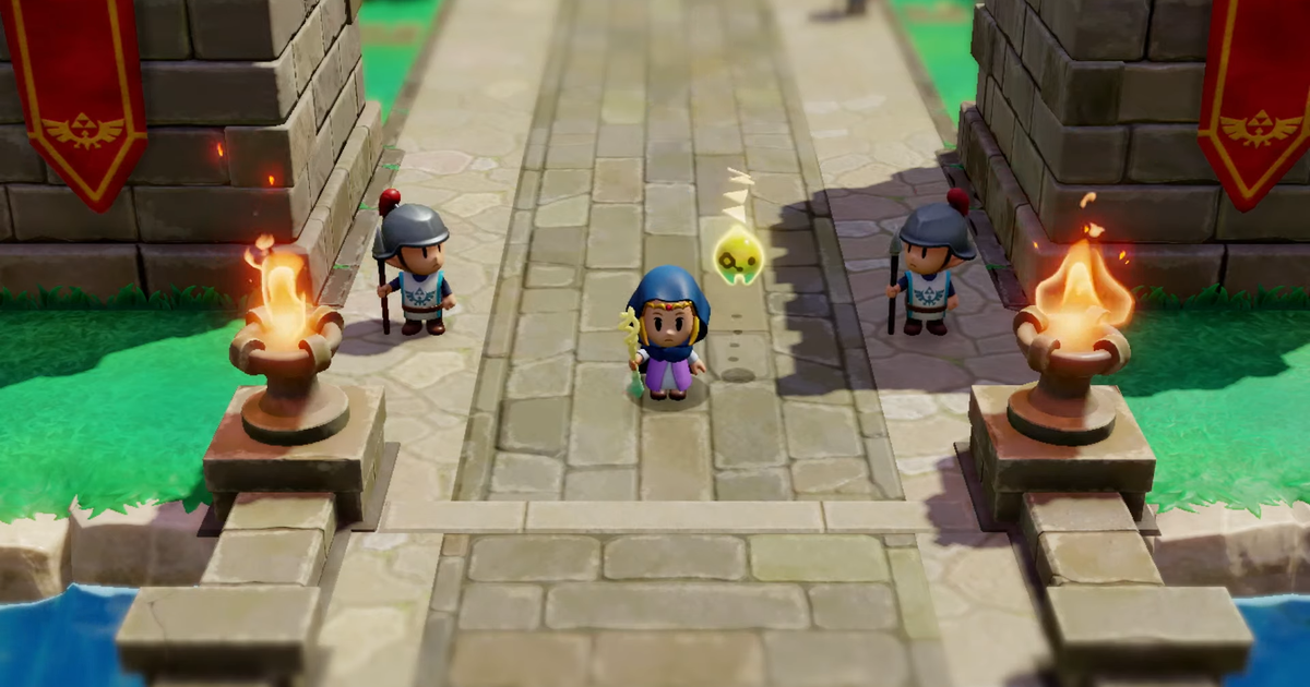Zelda finally playable in The Legend of Zelda: Echoes of Wisdom