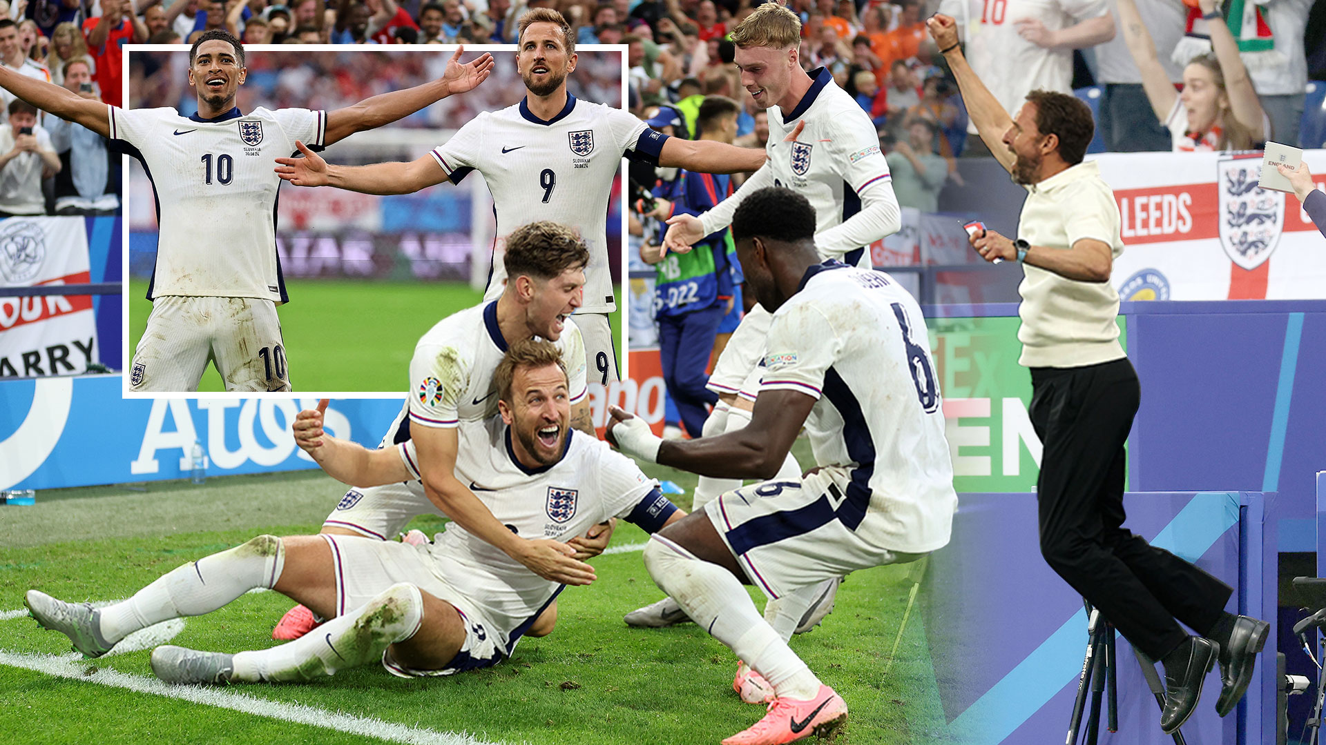 England 2 Slovakia 1: Bellingham's late stunner rescues Three Lions from disaster before Kane sets up clash with Swiss