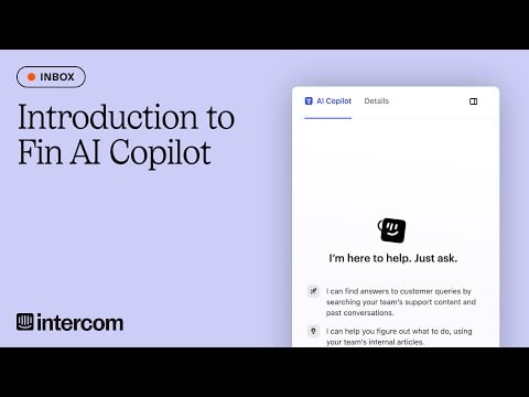 Introduction to Fin AI Copilot