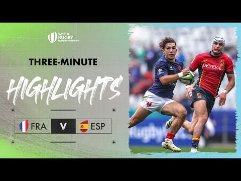 Classic French flair from last year&#39;s champions | World Rugby U20 Championship 2024