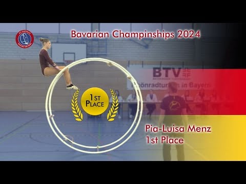 Pia Luisa Menz Bavarian Championships 2024 in Gymwheel Bavarian Team Cup 1st Place